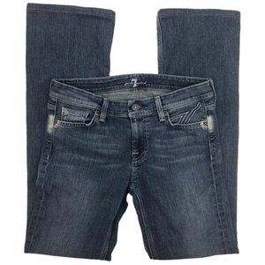 7 for All Mankind Z Pocket Bootcut Jean Sz 28